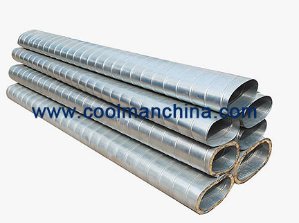 Oblate&nbsp;spiral&nbsp;duct