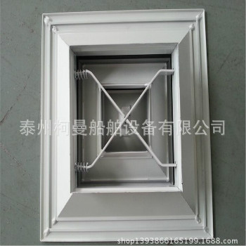 可開鉸鏈式帶調(diào)節(jié)閥帶方變圓方形散流器