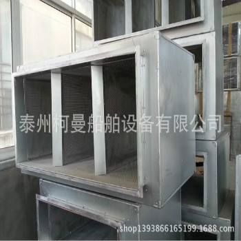 船用低噪音風(fēng)管消音聲器